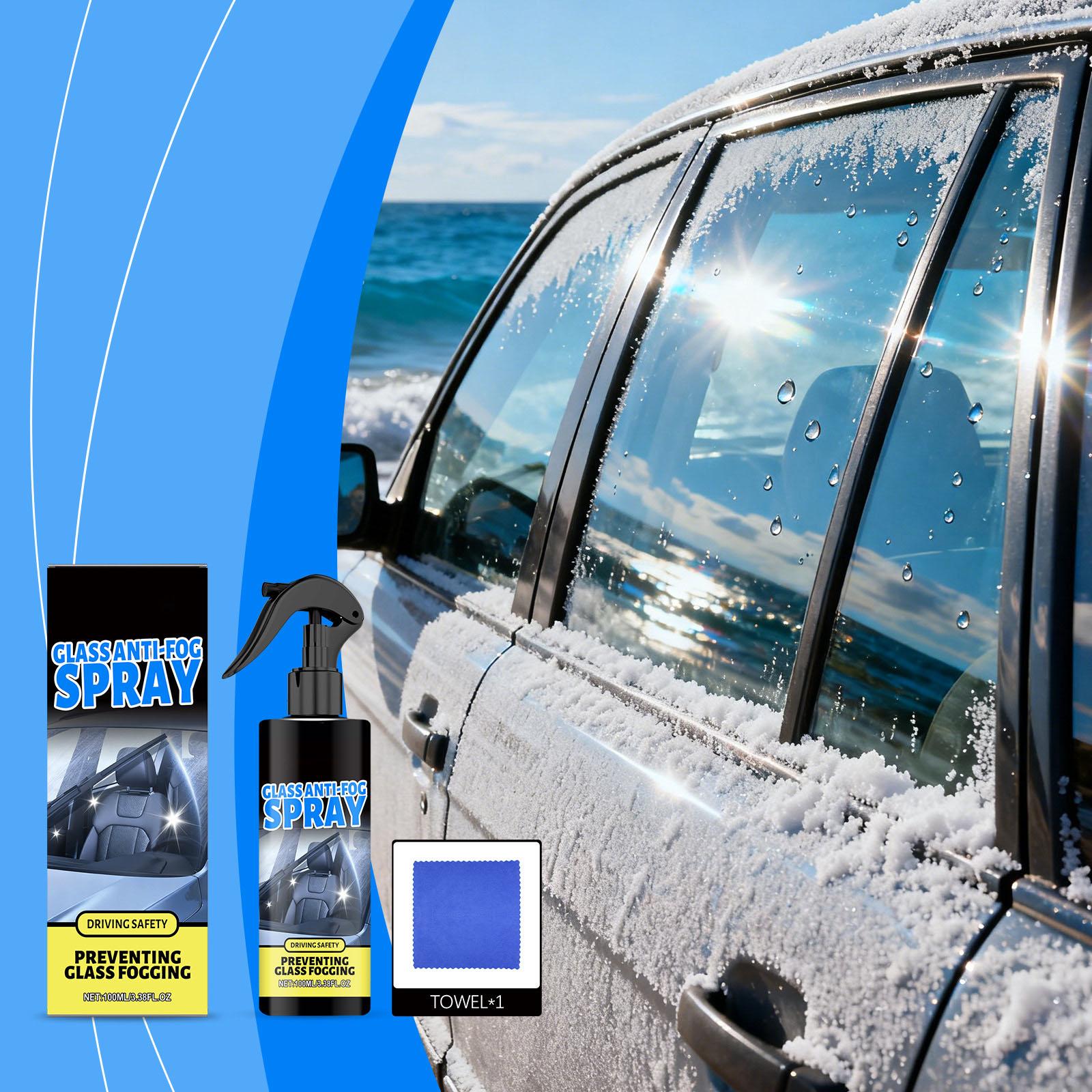 

-fog Spray For Clear, Fog Prevention, Car Glass Cleaning, Stain Removal And Removal, 100ML One Size