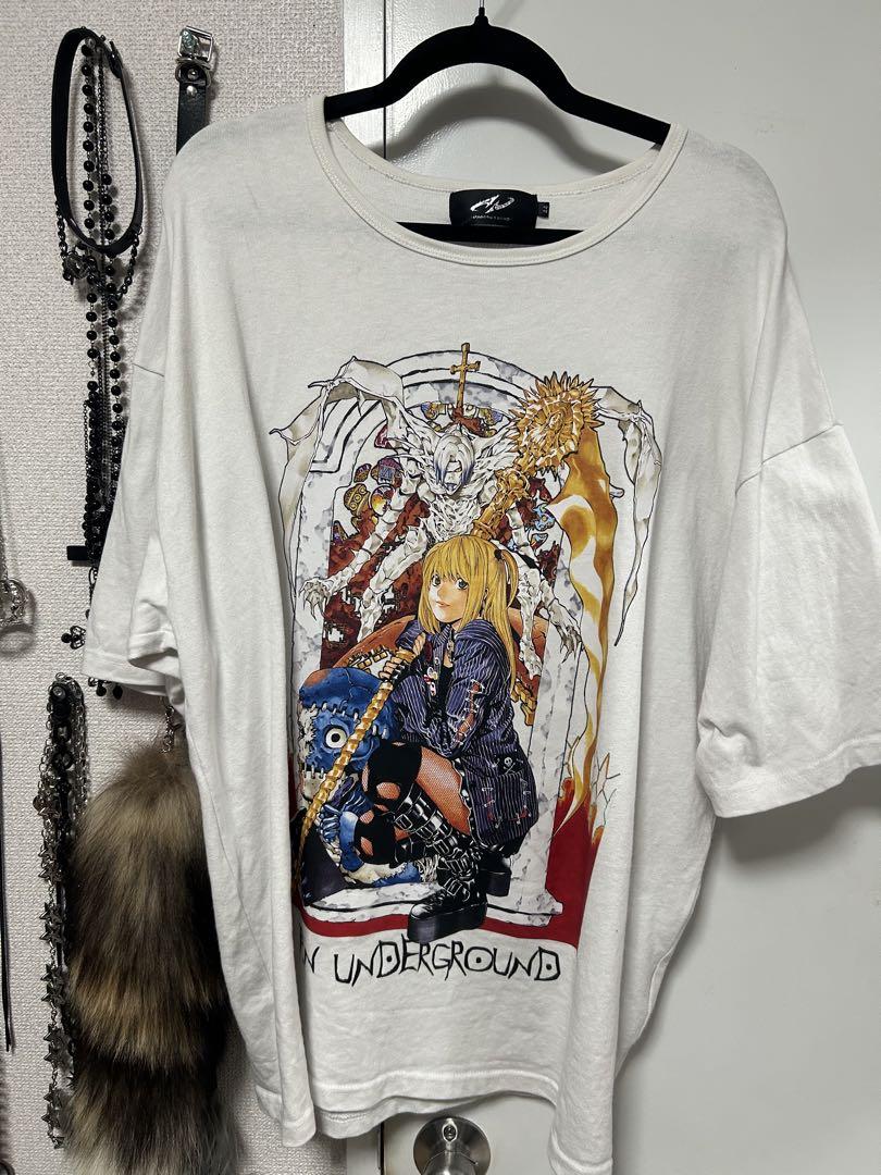 

[USED] Underground Death Note Collaboration T-Shirt Anime T-Shirt