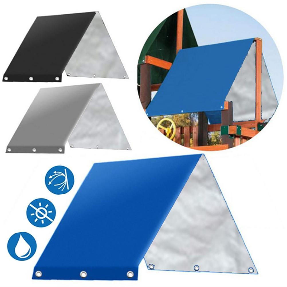 Playground Replacement Canopy Roof Canopy Waterproof Cover Replacement Tarp for Kids Playground