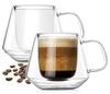2X Double-Walled Thermal Glass for Espresso Coffee Small Doppio 60
