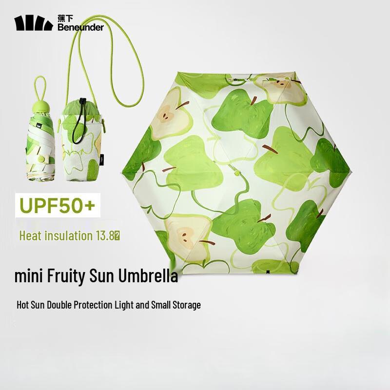 Beneunder Wild Fruit Anti-UV Five-Fold Umbrella