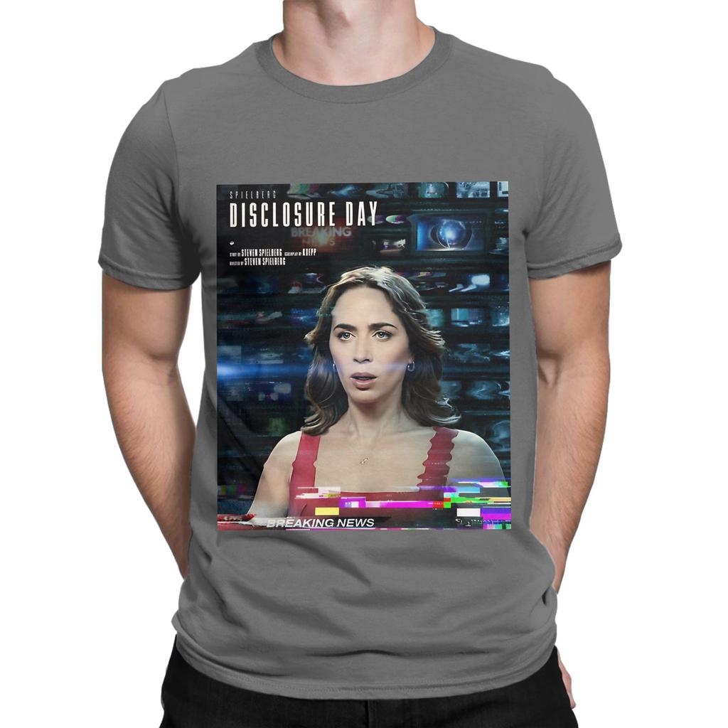 Disclosure Day Movie Painting Graphic Funny 100 Cotton Tshirt Disclosure Day Tops Tees For Unisex