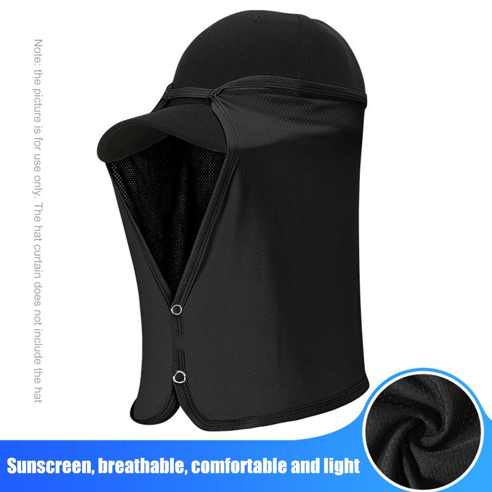 1-5PCS Hat Shield Cover Summer Sun Protection Hat Visor Quick-Drying Breathable Face Neck Sunshade Mask