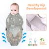 3er-Pack Wickeltücher aus 100 % Baumwolle für Babys, 0–6 Monate, Wickeltuch für Neugeborene