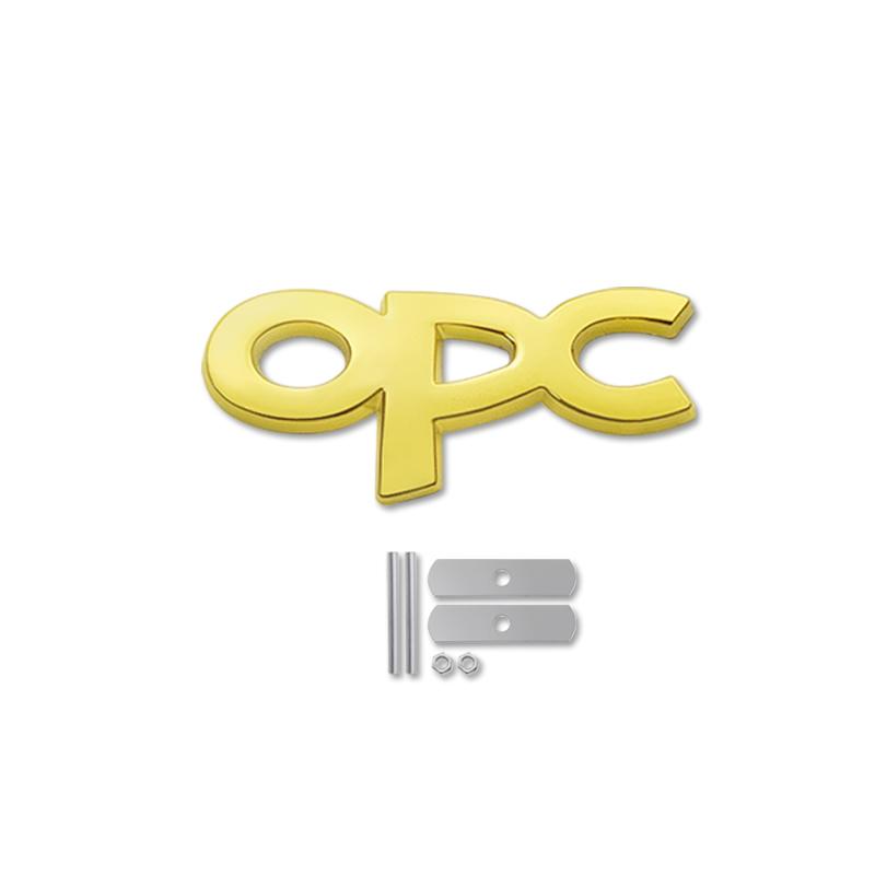 Car-Styling Metal Sticker OPC LINE Grille Emblem Badge For VAUXHALL Opel OPC Astra h g j k f Zafira a b Corsa b c d Mokkav