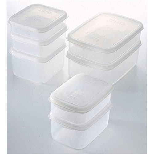 Iwasaki Industrial Fresh Keeper L Commercial Food Storage Container, 4L, with Rack, B-322 N