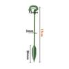 10PCS 17CM Plant Grow Cage Ring Fiberglass Plant Stake Indoor Orchid Rose Single Stem Support Stake