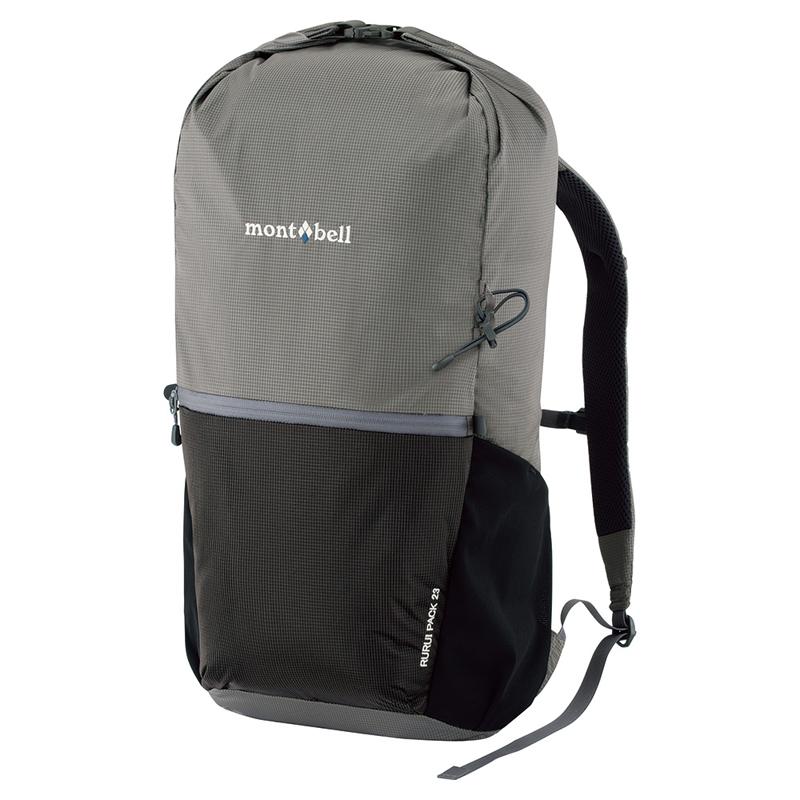 MONTBELL 23L Outdoor Backpack Nylon SHAD Dark Gray Unisex Style
