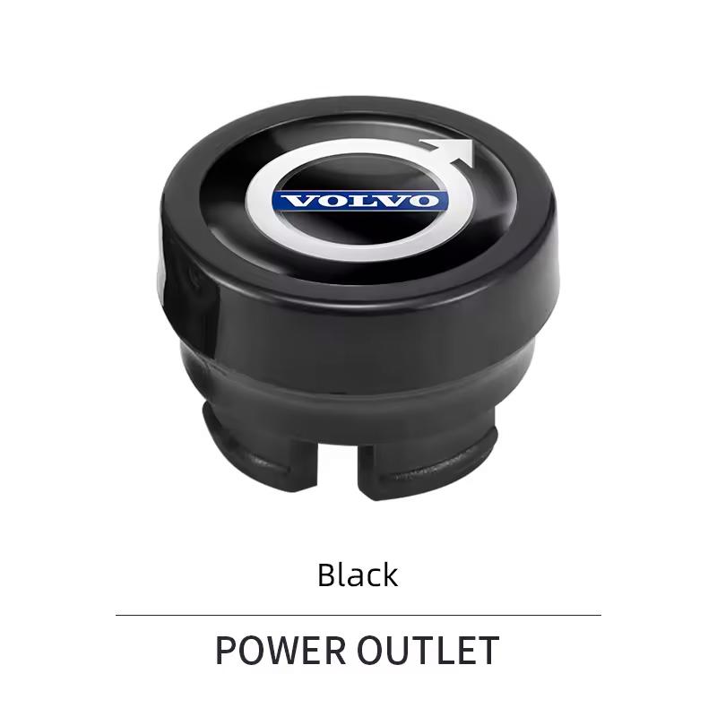 

Car Cigarette Lighter Plug Cover Decoration DustProof Cap For Volvo XC90 XC60 C30 S60 C70 XC40 V40 XC70 V70 2010 2012 2013 2014