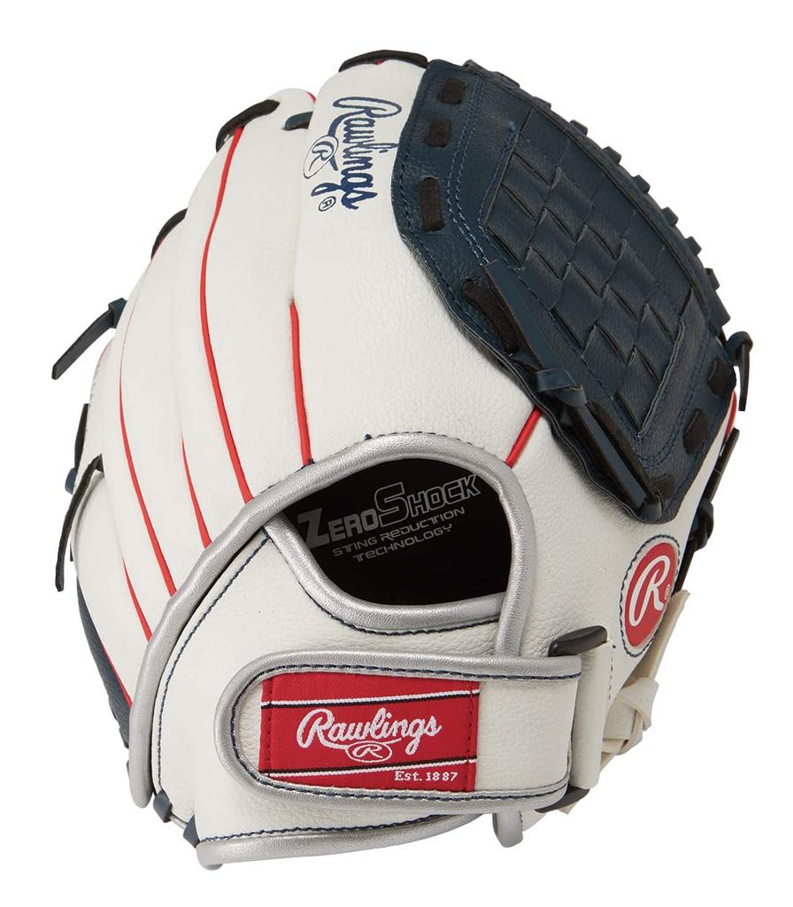 Rawlings US PLAYERS SERIES Toy Junior Baseball Throw PL110WNS-12/0 Kids' Glove, Glove, 11-inch, Right-Handed (Left-Handed)
