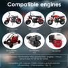 Exhaust Pipe Kit for Kart Mini Motorcycle Honda Predator 212cc GX160 GX200 DuroMax Mini Bike Engine Modification Exhaust Pipe