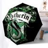 1pc Slytherin Crest Automatic Umbrella | Portable Foldable 8-Rib Manual Open, Cute Halloween & Christmas Gift for Outdoor, Casual Accessory, Durable C