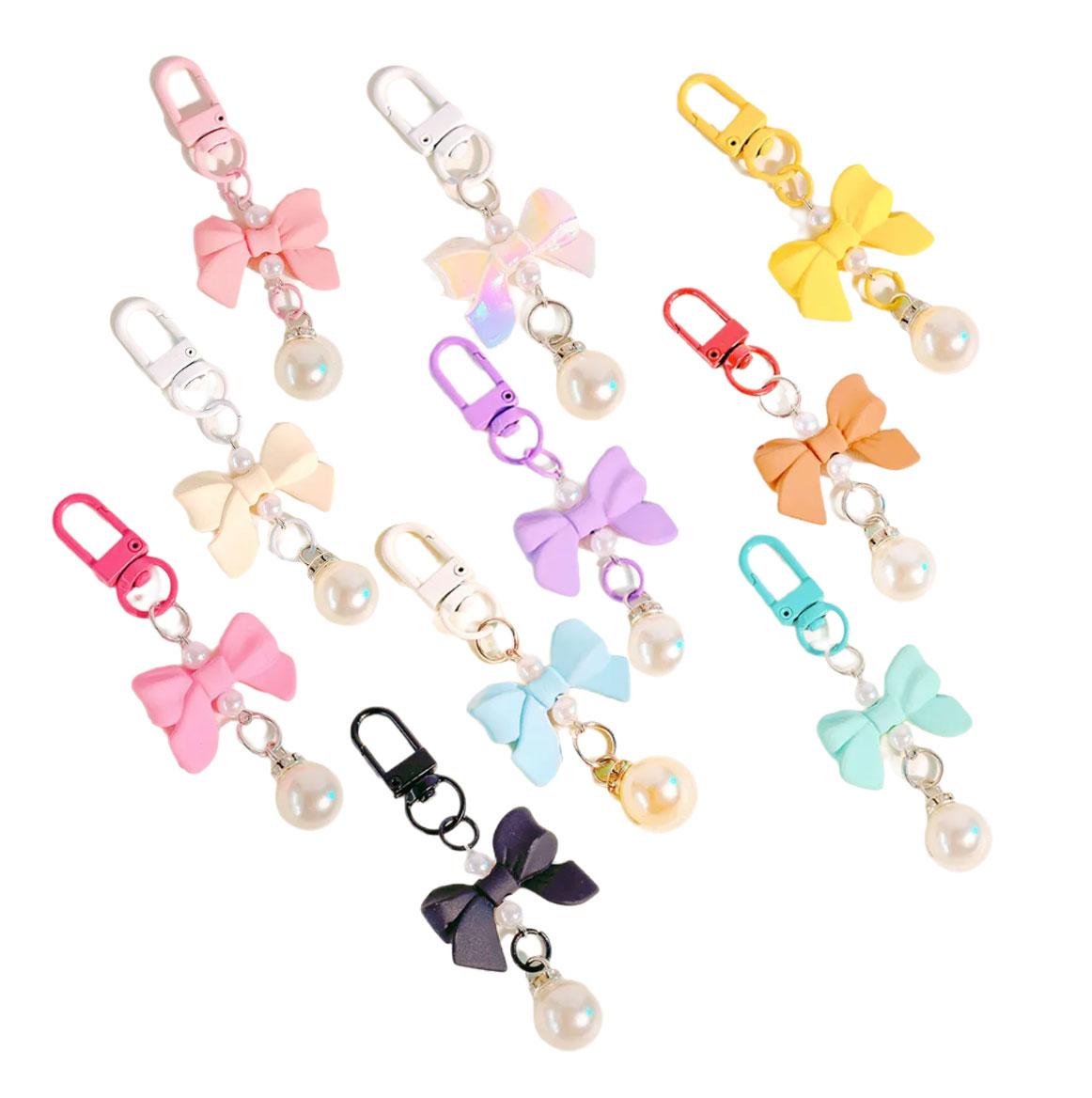 

Яркий брелок-подвеска в виде банта, легкий брелок-подвеска в виде банта, аксессуар для улучшения личного стиля