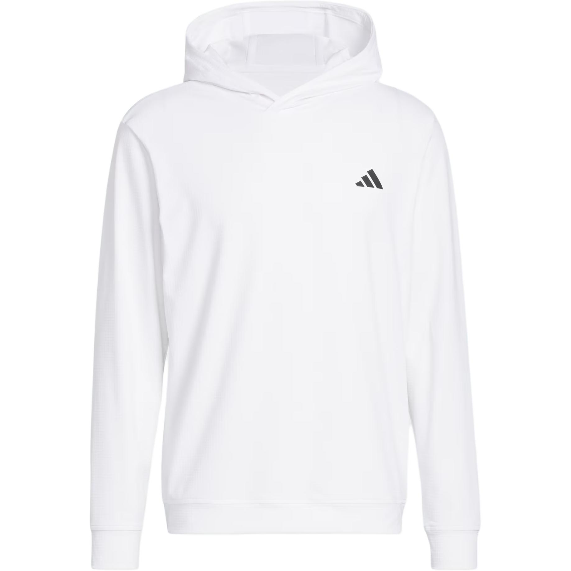 Adidas Sweatshirts Men s White Hooded Moderate JF4925 L