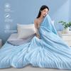 Class A Cool Silk Summer Quilt, Washable Thin Air Conditioning Blanket Single Double Size, Gift Lightweight Cooling Bed Quilt