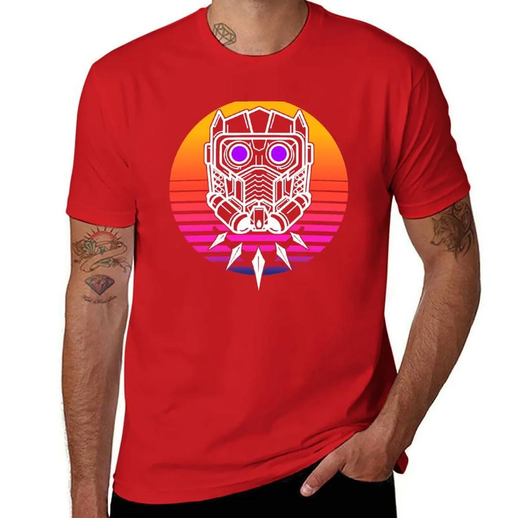 Space Panther T-Shirt Customs Anime Stuff Mens Graphic T-shirts Big and Tall