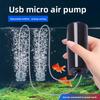 USB Portable Aquarium Fish Tank Mini Silent Air Pump