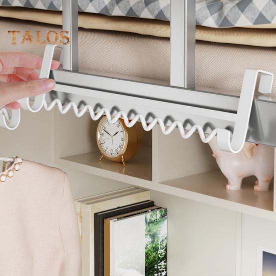Hanger Fixed Hook Wave Shaped Storage 2 Colors Practical Punch-free Coat Rack Hook Bedroom Accessories
