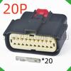 20 Pin Automotive Connectors Light Lamp Seat Wire Harness Plug 33482-2132 33472-2001 for Ford Mondeo EDGE Buick Chevrolet