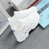 2025 spring and summer new mesh shoes women's breathable mesh sports shoes women's hollow leisure basic student flat white shoes
