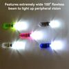 Keychain Torch 45LM Portable Convenient LED Mini Flashlight Super Bright Small Lights Camping Night Reading Cycling Walking