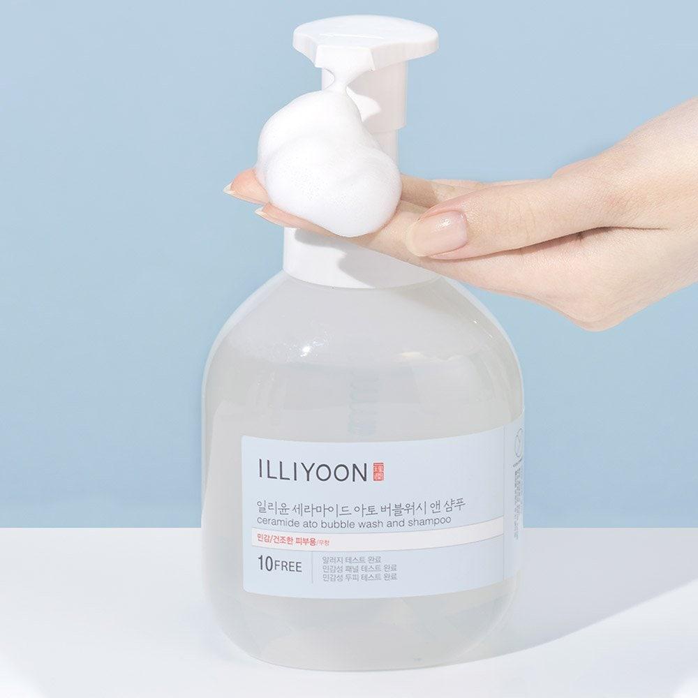 

Illiyoon Ceramide Ato Bubble Wash & Shampoo 900ml