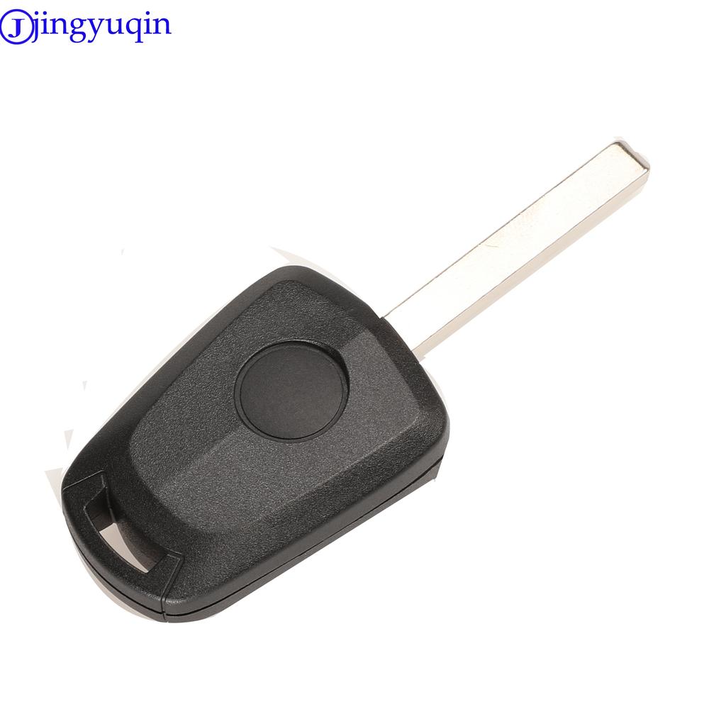 jingyuqin 2b Remote Car Key Case Shell Fob for Vauxhall Opel Corsa Agila Meriva Uncut Blade 2 Button Blank Key Fob Cover