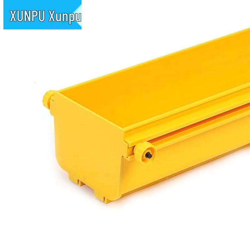 Xunpu PVC Fiber Optic Cable Tray End Cap желтый