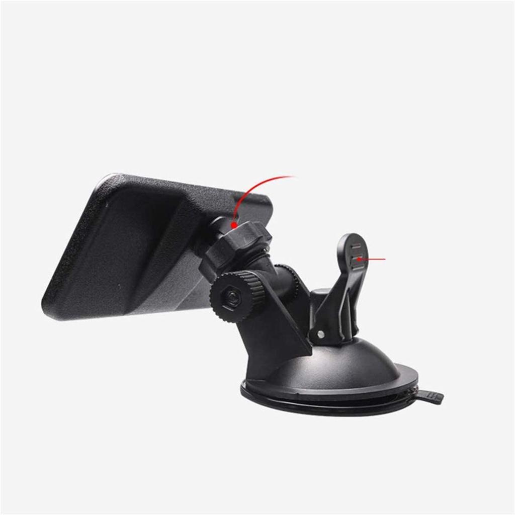 Car Rear View Mirror, Auxiliary, Genuine Suction Cup Type, Strong, Tool-Free, Angle Adjustable, Rear