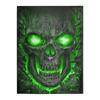 Halloween Rose Skull Head digitalprinted polyester Bedroom velvet flannel soft sofa cover blanket Fleece soft sofa cover