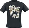 Led Zeppelin T Shirt Photo Iii Band Logo Official Mens Black Size