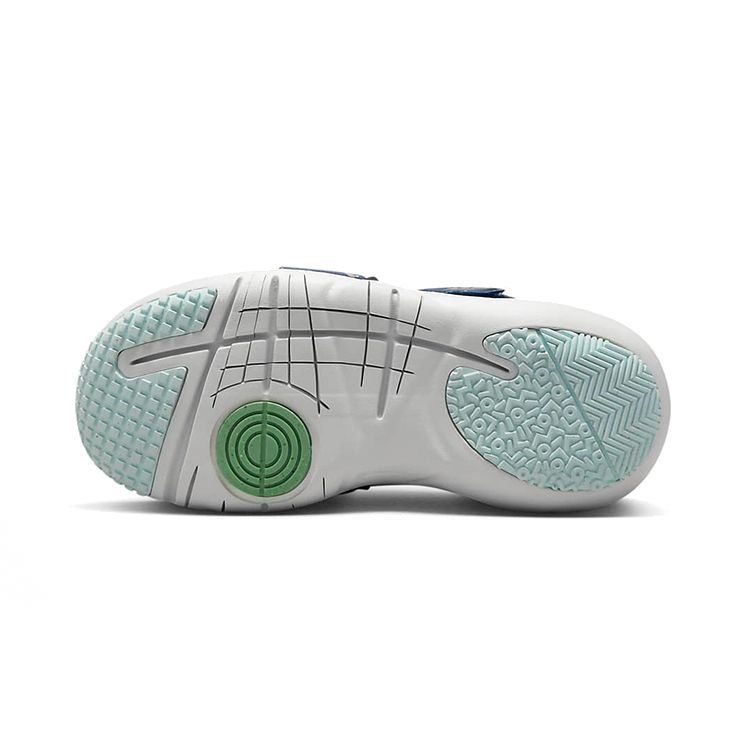 Детские кроссовки Nike Flex Advance SE PS Pawprints White Pure Platinum Valerian Blue — фото 6