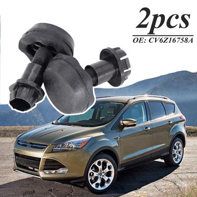 2 Stück CV6Z16758A Haubenstoppkissen Gummipuffer für Ford C-Max Edge Endura Escape Kuga Focus Transit Connect Lincoln MKC