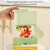 Suction Sink Strainer Basket Efficient Food Scrap Filter Durable ABS Kitchen Drain Organizer