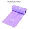 20 Rolls Garbage Clean Up Heart Bag Pet Dog Cat Waste Poop Pick Up Bag Black