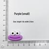 Medium Cartoon Sausage Lips Eye Patches & DIY Storage Box for Hair Accessories, Phone Case, Crocs Decorations