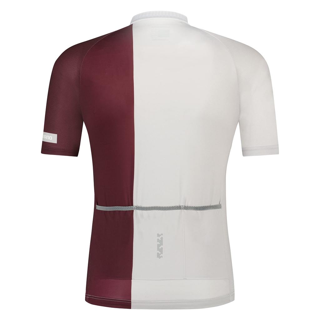 SHIMANO Cyklistický dres Aerolite Jersey 2023 Model Metalická šedá XS Doporučeno (Evropská velikost) Výška 157-167 cm