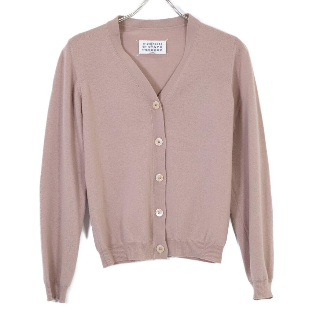 Maison Margiela 17AW Elbow Patch Cardigan tops XS pinkUsed