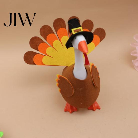Festive Holiday Costumes for Desk Goose 1 Set Halloween Outfit, Cute Felt Spider or Turkey Clothes Costume, Funny Lobster Apparel 7 Inch Statue Unique