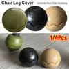 1/4Pcs Universal Moon Chair Leg Covers Wear-resistant Anti-sag Leg Protectors Anti-slip Removable Ball Foot Covers