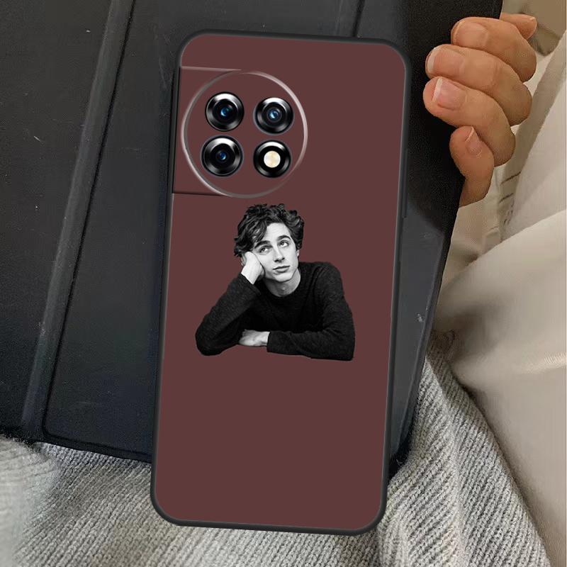 Timothee Chalamet Actor Case For OnePlus 15 13T 13 12 11 13R 12R 10R 10T 8T OnePlus Nord 5 CE 3 4 Lite N20 N30 Cover