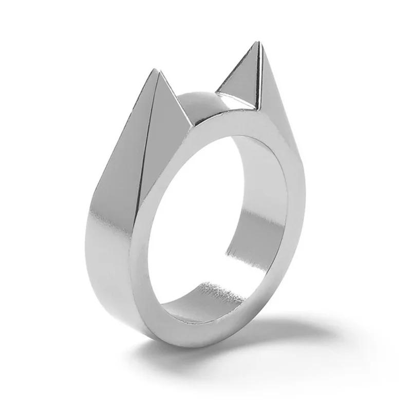 NEW Outdoor Survival Self-Defense Ring Portable Men's Women Finger Weapon Emergency Broken Glass Punk Hiking Camping Protector