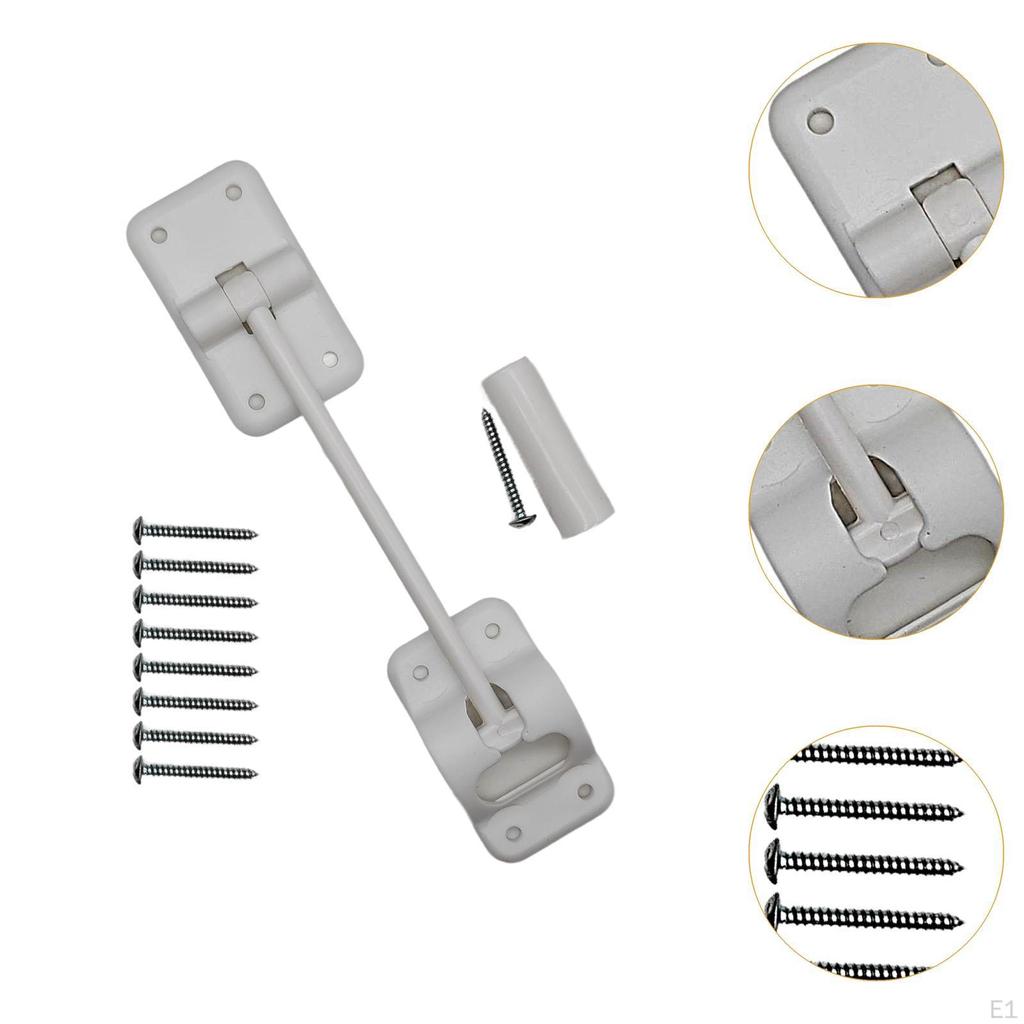 Suport de zăvor pentru ușă RV, stil T, înlocuire, dop anti-coliziune, bună rezistență, pentru încărcătură