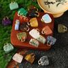 1 Pcs Natural Stone Crystal Apple Ornament, Jade Crystal Mini Handbag Ornament, Home Living Room Decoration, Christmas Eve Birthday Gift