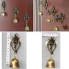 Vintage-Metallklingel für Tür, Ladenbesitzer, Glücksklopfer, Windspiel, magnetische Wandbehang-Ornament für Zimmer, Garten, Geschäft, Vordereingang, Geschenk