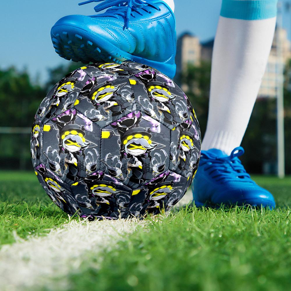 Murder Drones Theme Size 5 Soccer Ball, Suitable for Both Indoor and Outdoor Matches, a Gift Suitable for Everyone.