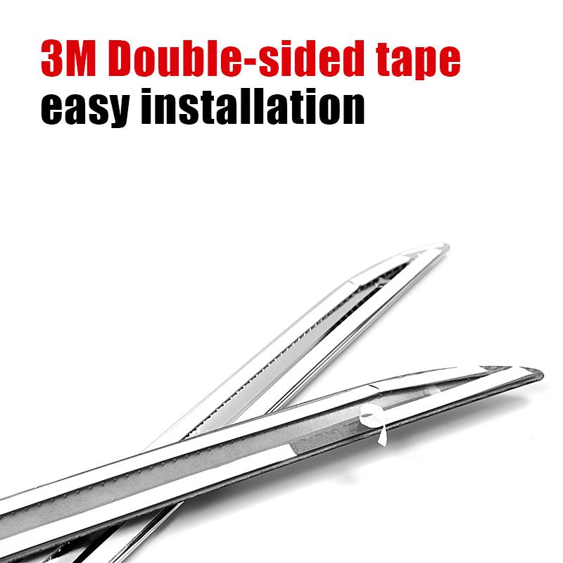 For Toyota Camry XV70 70 2018-    Car Door Trim Strip Sticker Cover Auto Sticker Body Decoration Accessories