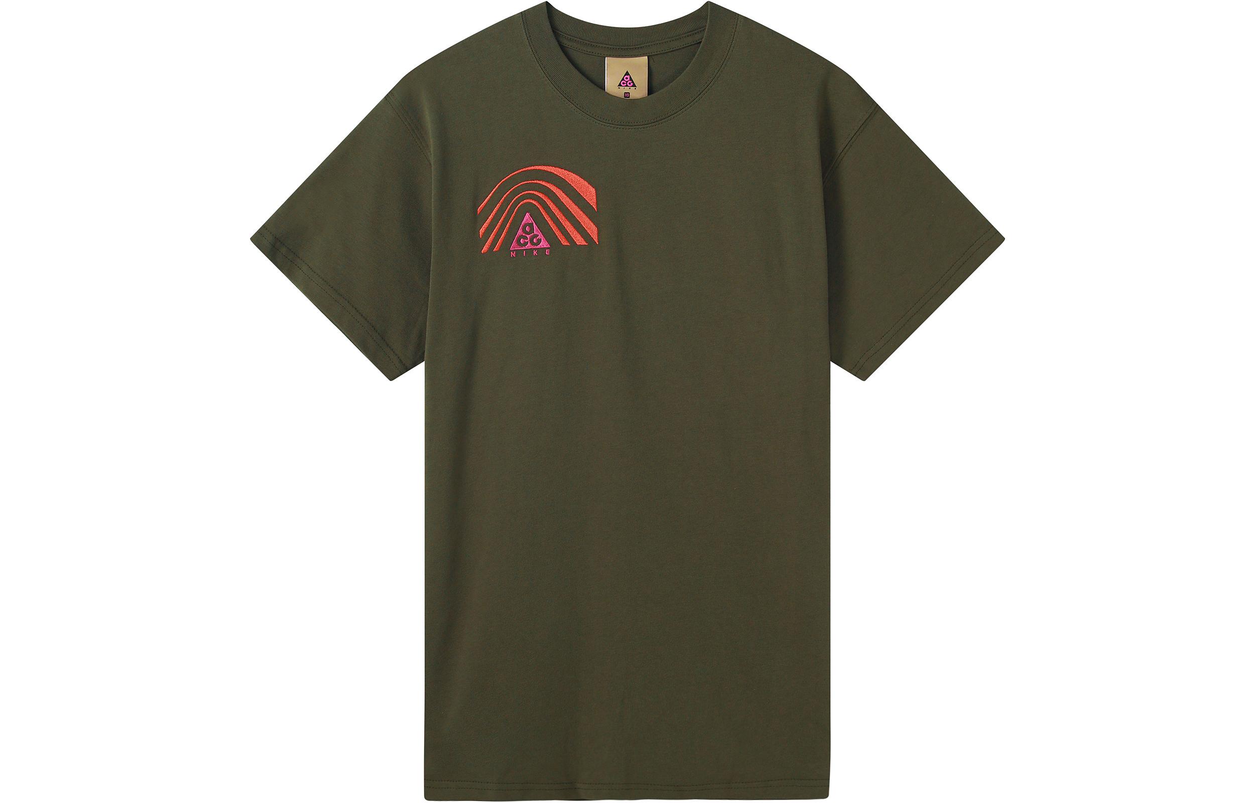 Nike ACG T Shirt Men s Army Green CT4169-325 XS