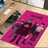 Custom Name Gorillaz Printed Carpet, for Office Chair Living Room Bedroom Kitchen Room Decor Gifts.