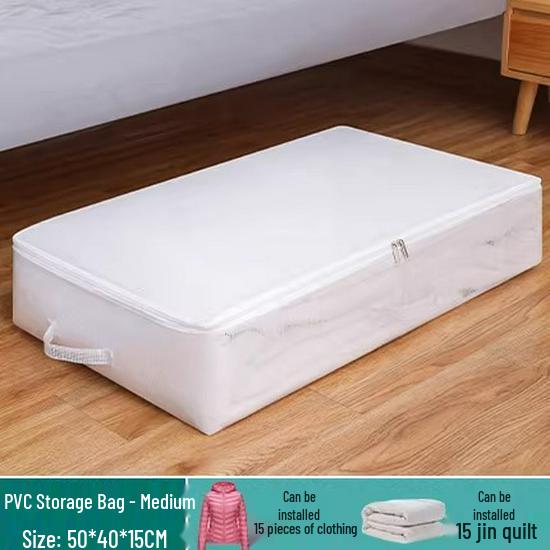 Under-Bed Oxford Cloth Storage Box for Clothes and Quilts